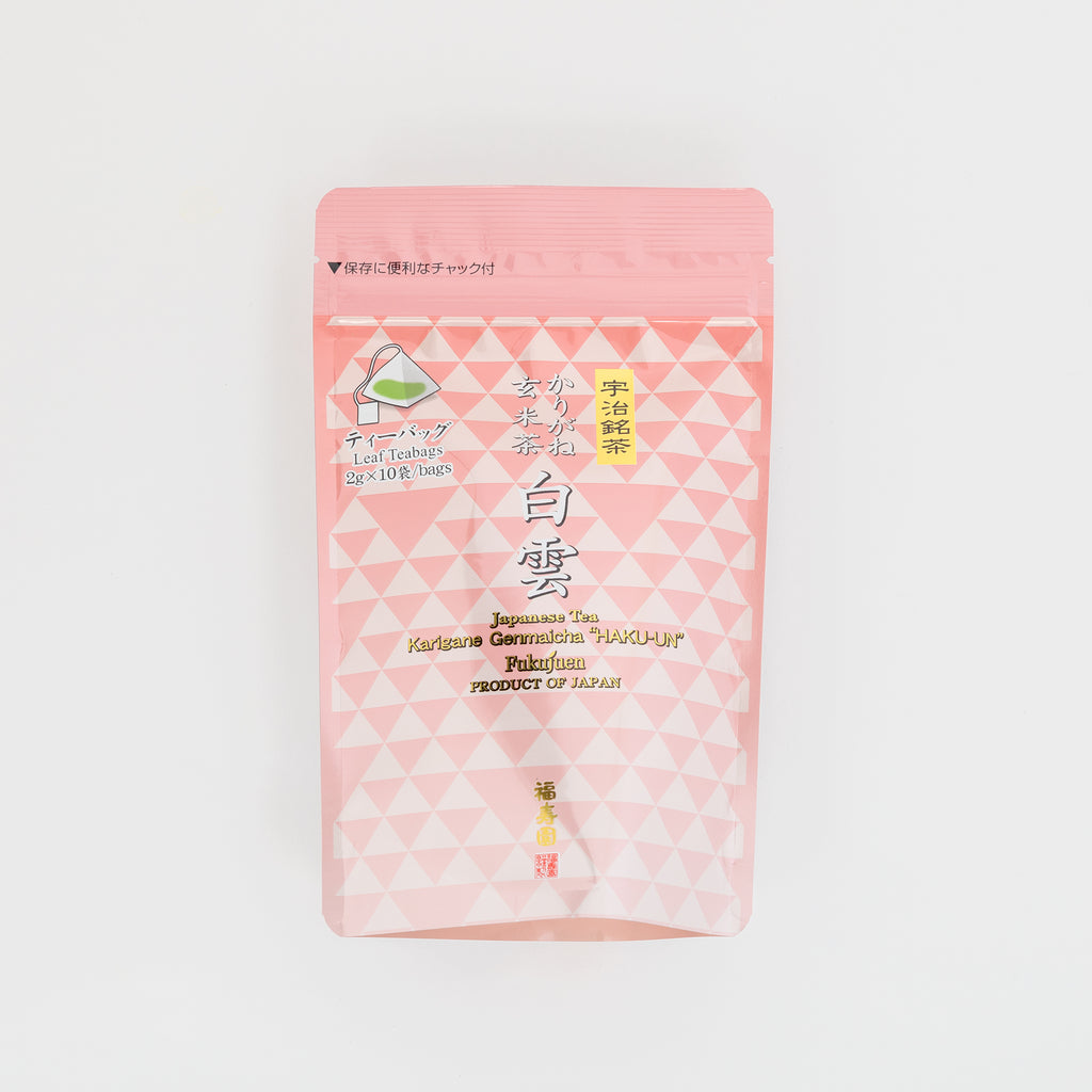 Karigane Genmaicha "Haku-Un" Tea Bags 10 Bags